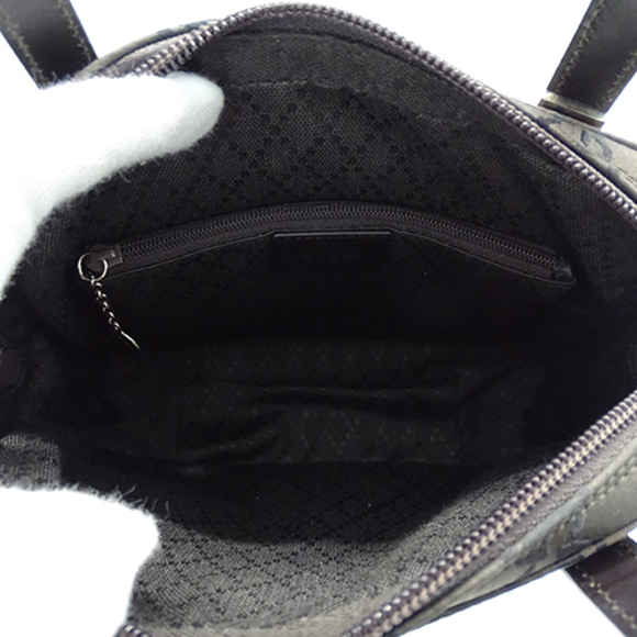 Gucci Small GG Leather Handbag Brown - Picture 6 of 16